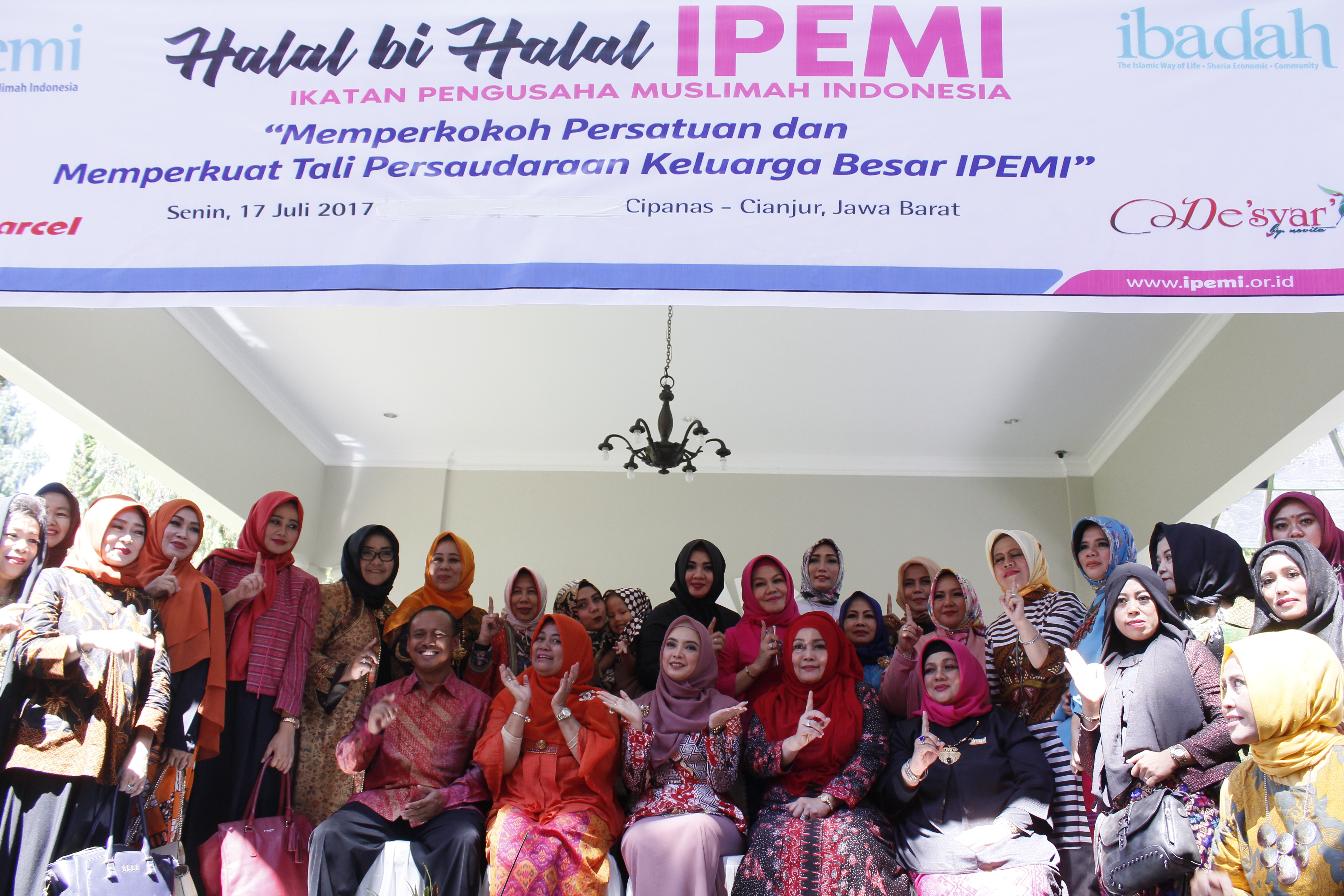 IPEMI GELAR HALAL BIHALAL 1438 H DI ISTANA CIPANAS