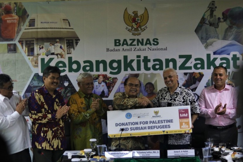 BAZNAS Kirim Bantuan Kemanusiaan untuk Pengungsi Suriah-Palestina di Yordania