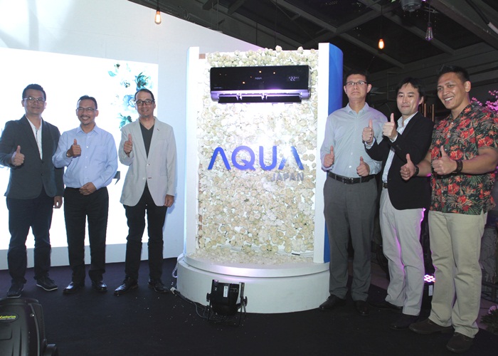 Aqua Japan Launching Produk AC yang Tebarkan Wewangian