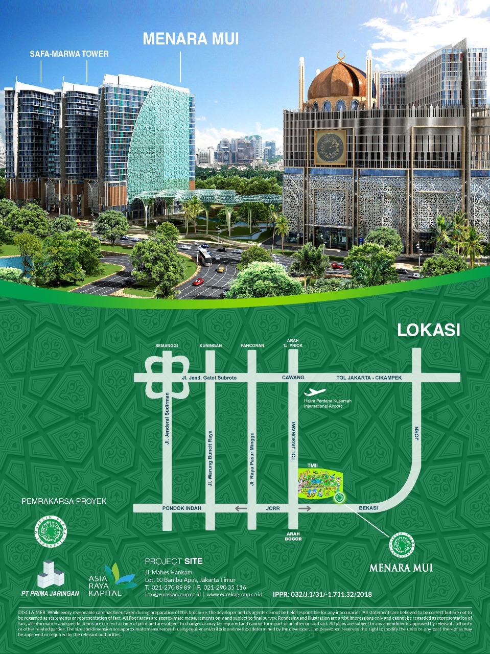 Dibangun 20 Lantai, Pembangunan Menara MUI telan Biaya 600 Miliar