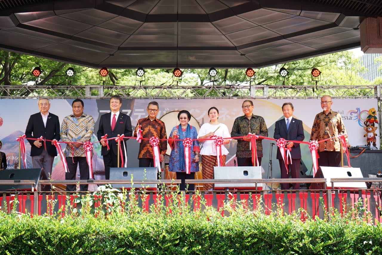 Megawati dan Puspayoga Hadiri Festival Indonesia 2018 di Tokyo
