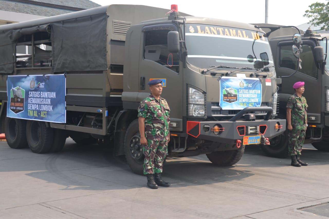 ACT dan TNI AL Berharap Kapal Kemanusiaan Lombok, Dapat Bangun Kembali Kehidupan Warga