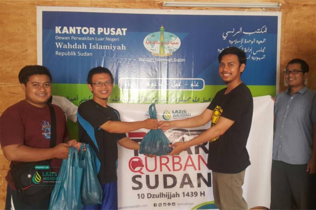 Wahdah Islamiyah Kirim Qurban ke Sudan