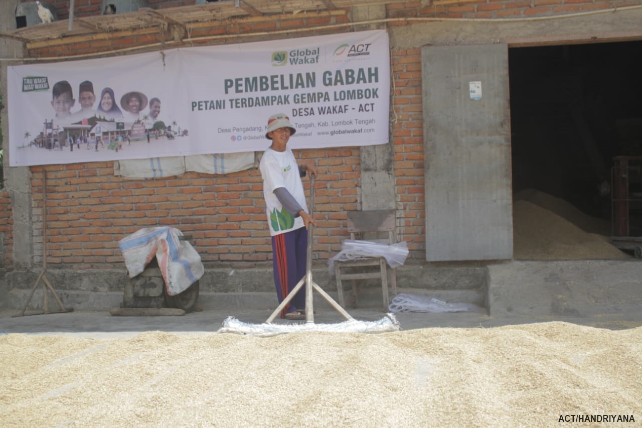 Bangun Kembali Perekonomian Lombok, ACT Dirikan Desa Wakaf