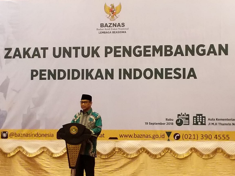Beasiswa Berbasis Zakat Harus Utamakan Warga Tak Mampu