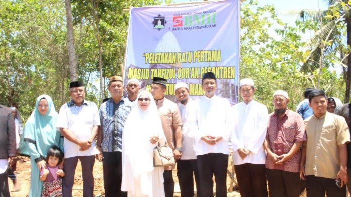 Laznas BMH Bangun Pesantren Al-Quran di Tanralili