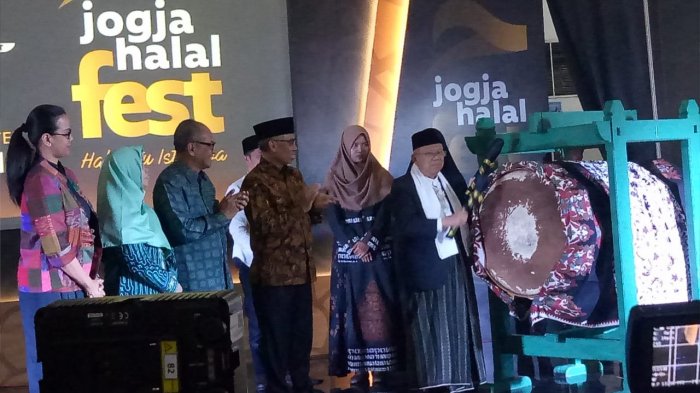 Ma’ruf Amin Tutup Gelaran Jogja Halal Fest 2018