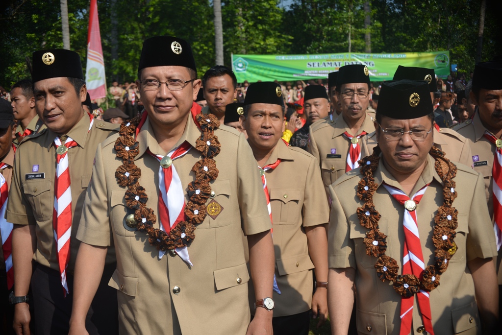 Menag Buka Perkemahan Pramuka Santri Nusantara 2018