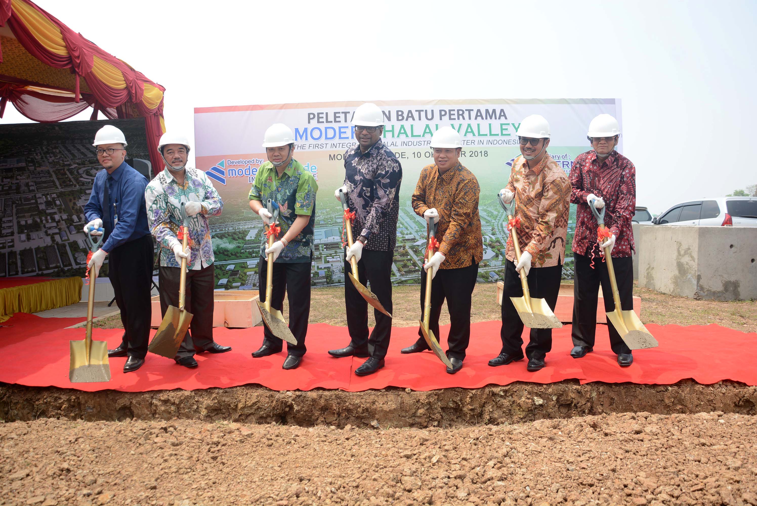 Cluster Industri Halal Pertama dan Terbesar di Indonesia Resmi Dibangun