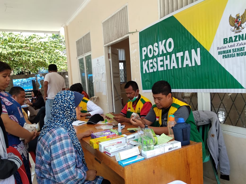 Layani Korban Gempa 24 jam Sehari, BAZNAS Bangun Emergency Center di Palu