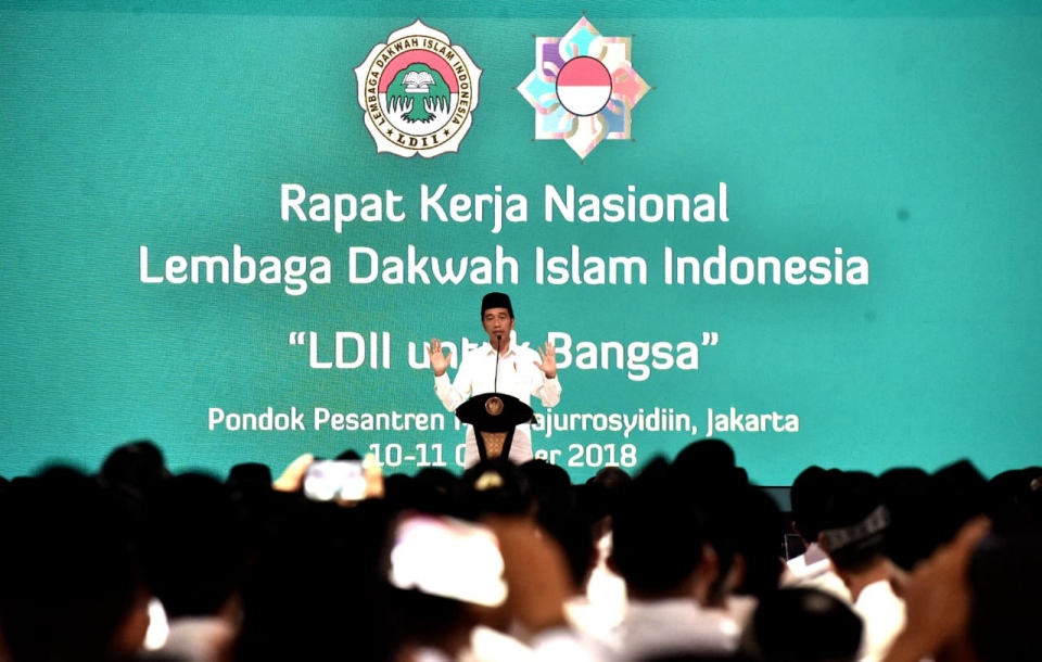 Jokowi Apresiasi LDII Manfaatkan Energi Terbarukan di Pondok Pesantren
