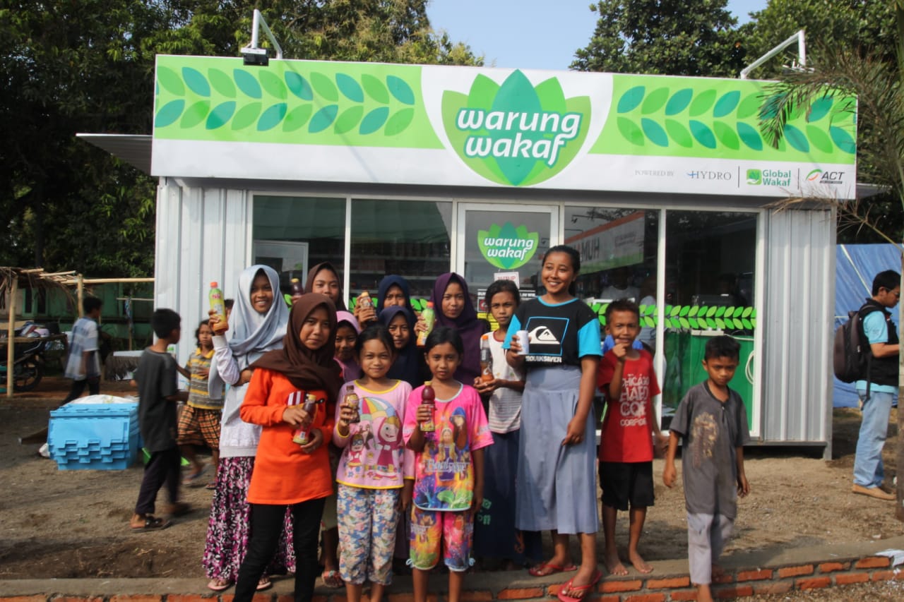 Warung Wakaf Awali Pemulihan Ekonomi di Lombok