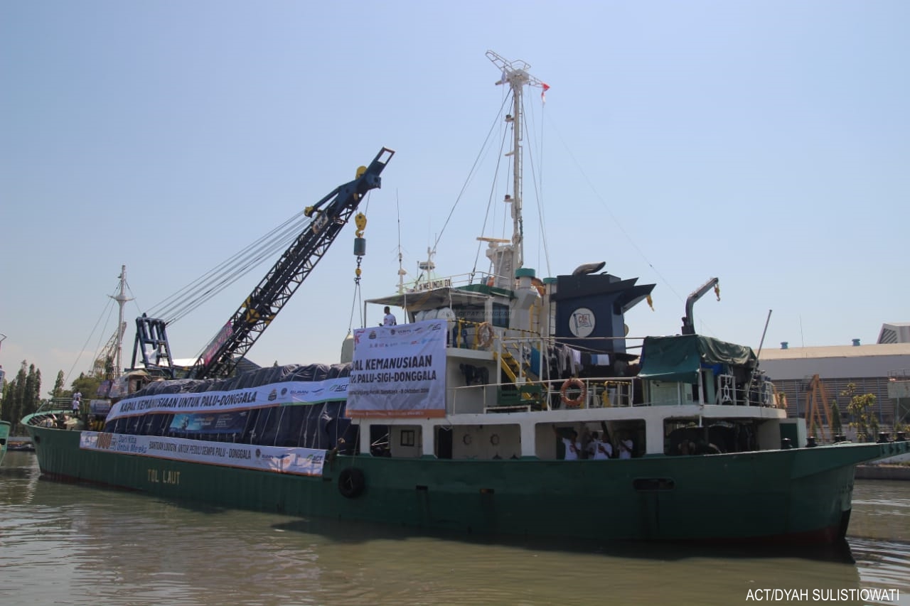 ACT Kirim Kapal Kemanusiaan ke Palu dan Donggala