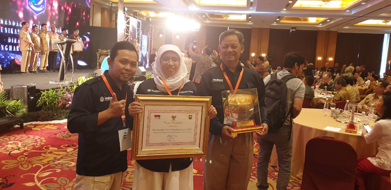 MDMC Terima Penghargaan Ormas 2018 Bidang Penanggulangan Bencana dari Kemendagri