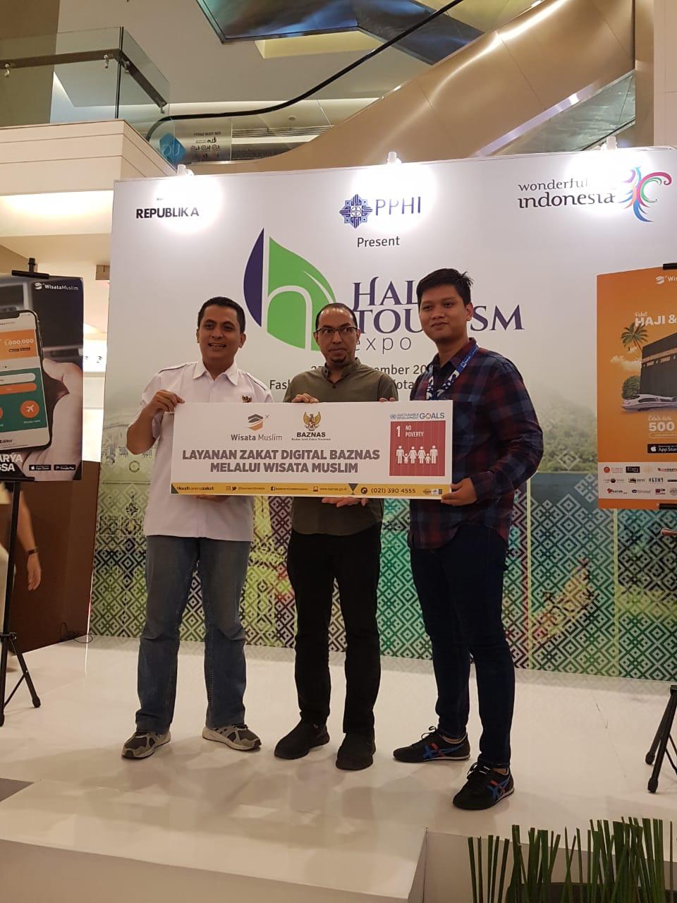Wisata Muslim Gandeng BAZNAS Beri Kemudahan Layanan Zakat