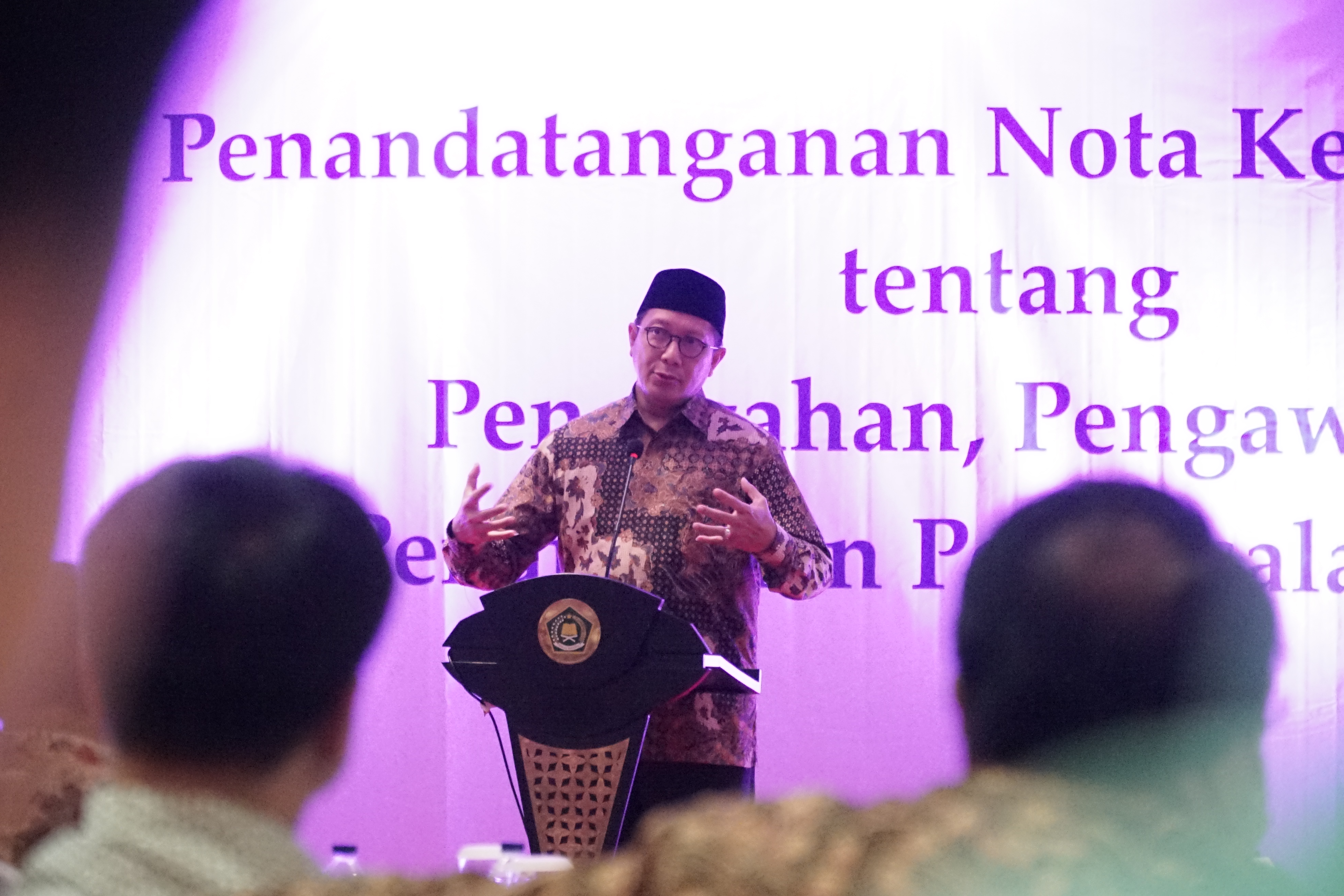 Menag Apresiasi 9 K/L Bantu Perlindungan dan Pengawasan Umrah