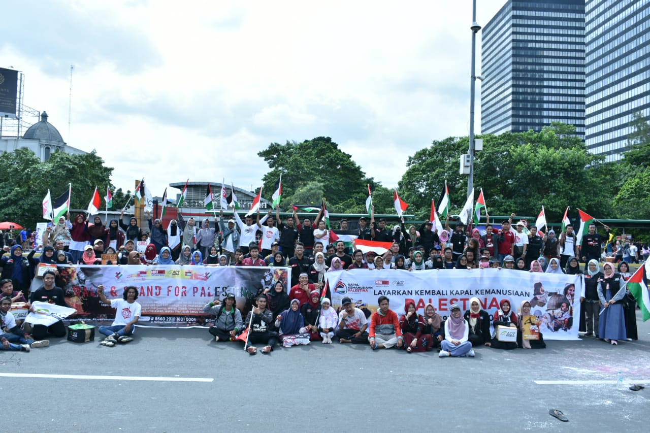 MRI Galang Dana Kemanusiaan untuk Palestina di CFD Jakarta