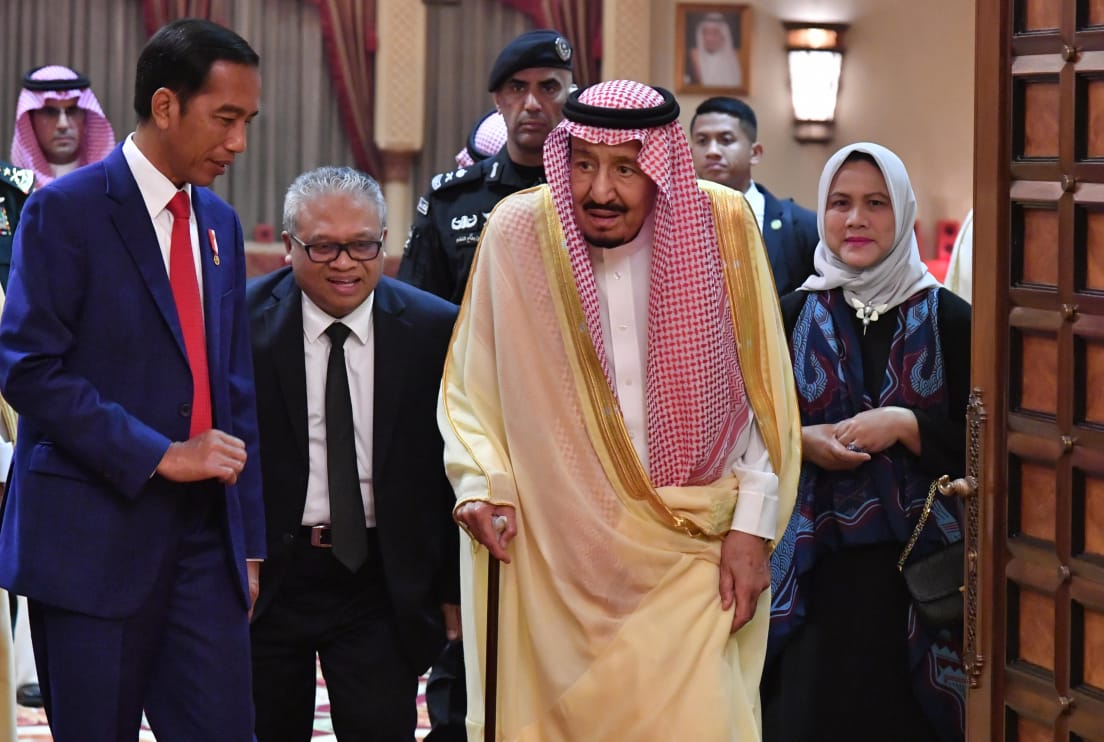Jokowi dan Raja Salman Sepakat Tingkatkan Kerja Sama Ekonomi