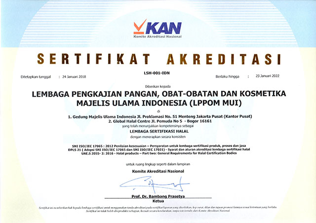 Tembus Pasar Halal Dunia Dengan Akreditasi Skema UEA