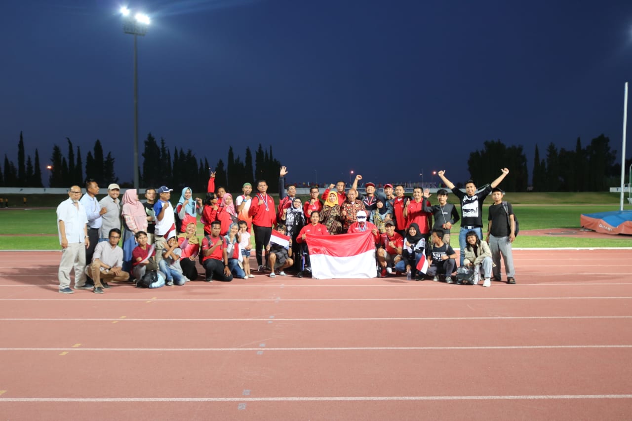 Atlet Difabel Indonesia Harumkan Nama Bangsa di World Para Athletics Grand Prix Tunisia 2019