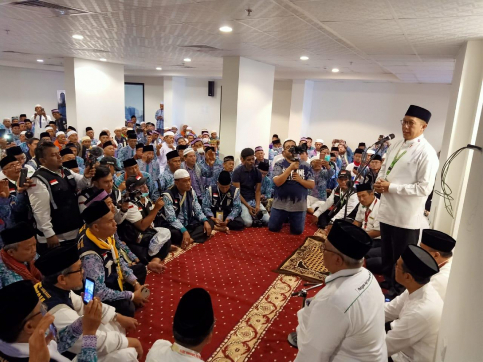 Menag Tinjau Hotel Jamaah Haji