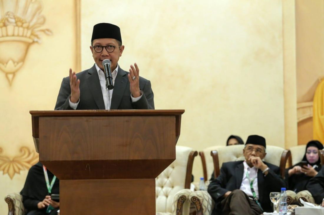 Jelang Wukuf, Menag Ingatkan PPIH Formula 5-5-3