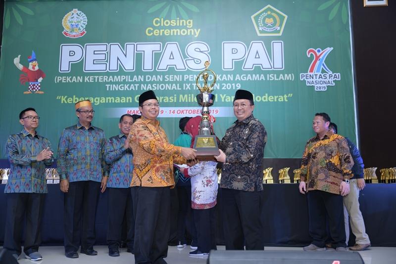 Kontingen Jawa Barat Juara Umum Pentas PAI Nasional ke-9