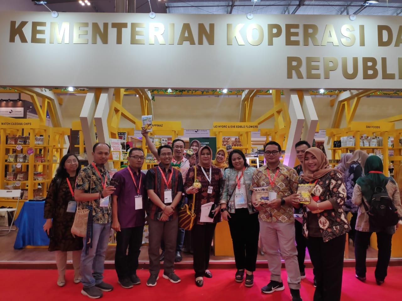 Kemenkop dan UKM Fasilitasi Pelaku UKM Ikuti Trade Expo Indonesia 2019