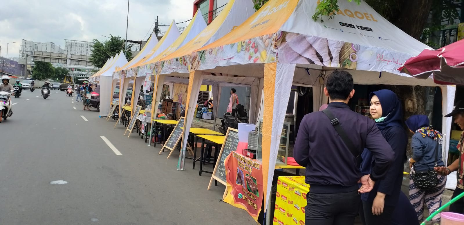 Rayakan Momen Tahun Baru, Baqoel Gelar Bazaar Fasilitasi UMKM di Jakarta Timur