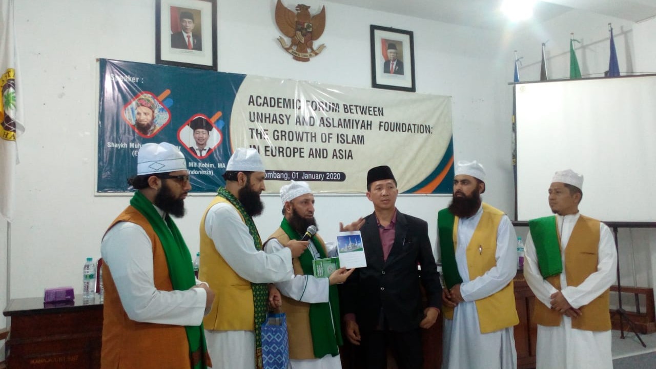 Unhasy Terima Kunjungan Ormas Islam Aslamiyah Inggris