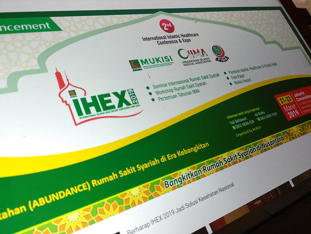 Februari 2020, Mukisi Gelar Seminar dan Pameran Rumah Sakit Syariah