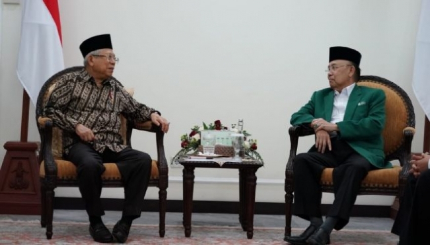 Bersama Wapres, PB Mathla’ul Anwar Bahas Isu-isu Keagama
