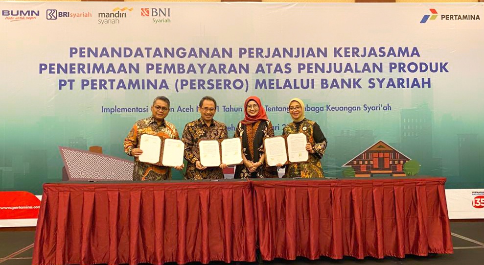 BNI Syariah Jalin Kerjasama Atas Penerimaan Pembayaran Dan  Penjualan Produk PT Pertamina