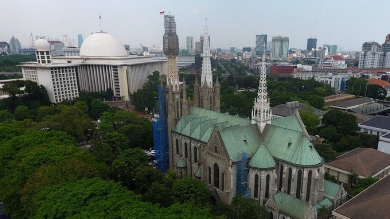 PBNU dan Muhmmadiyah Kecam Wacana Pembangunan Terowongan Istiqlal-Katedral