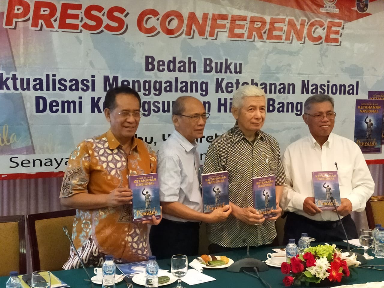 Buku Aspiratif Menggalang Ketahanan Nasional dengan Paradigma Pancasila Segera Diluncurkan