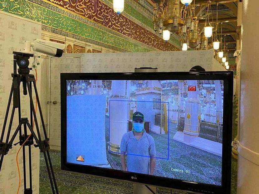 Cegah Corona, Masjid Nabawi Dipasang Kamera Pemantau Suhu Tubuh