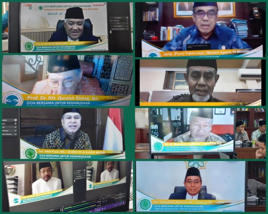 MUI dan Al-Azhar Gelar Doa Bersama untuk Indonesia dan Dunia