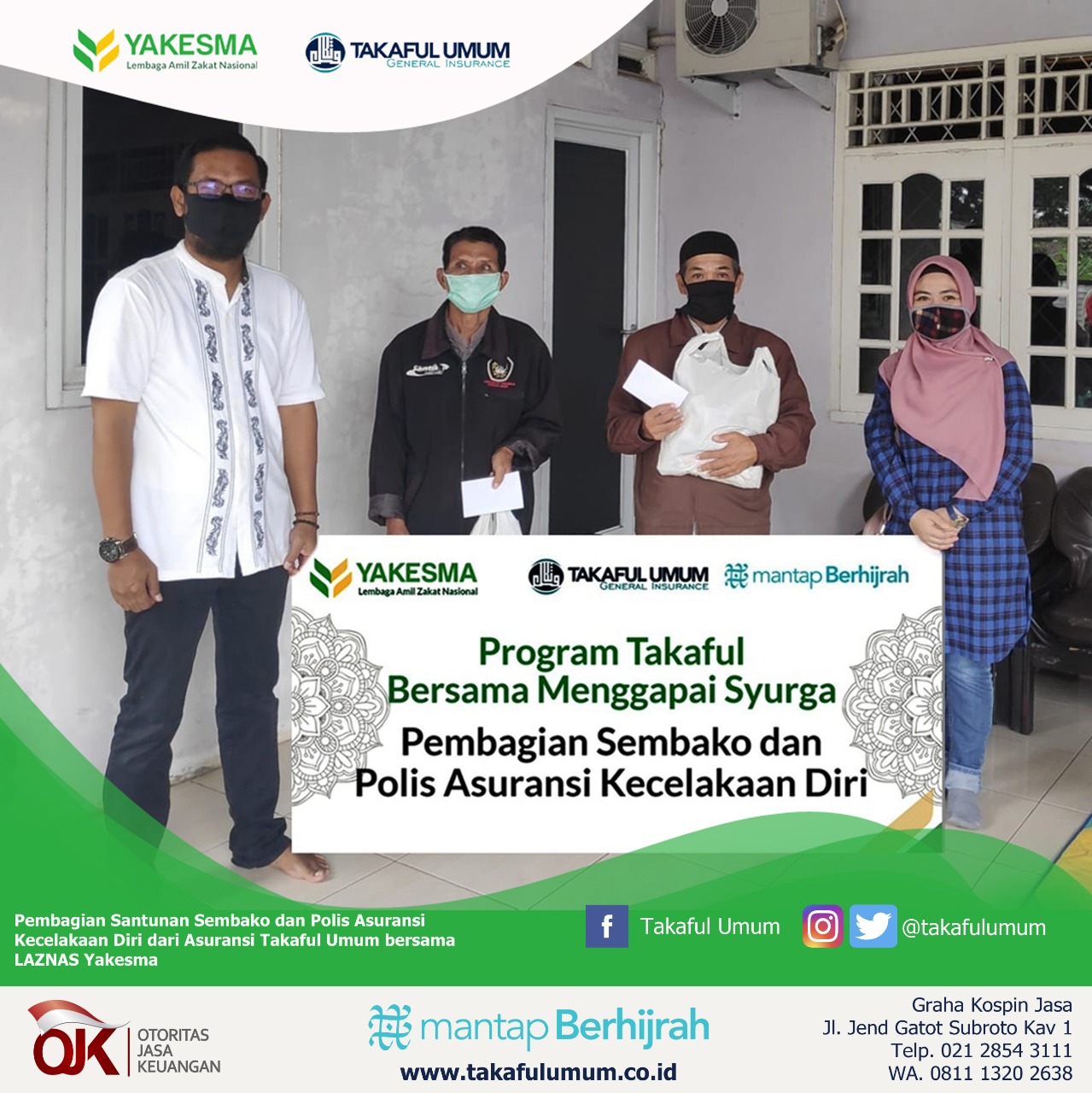 Asuransi Takaful Umum-Laznaz Yakesma Bersinergi Program Takaful Bersama Menggapai Syurga