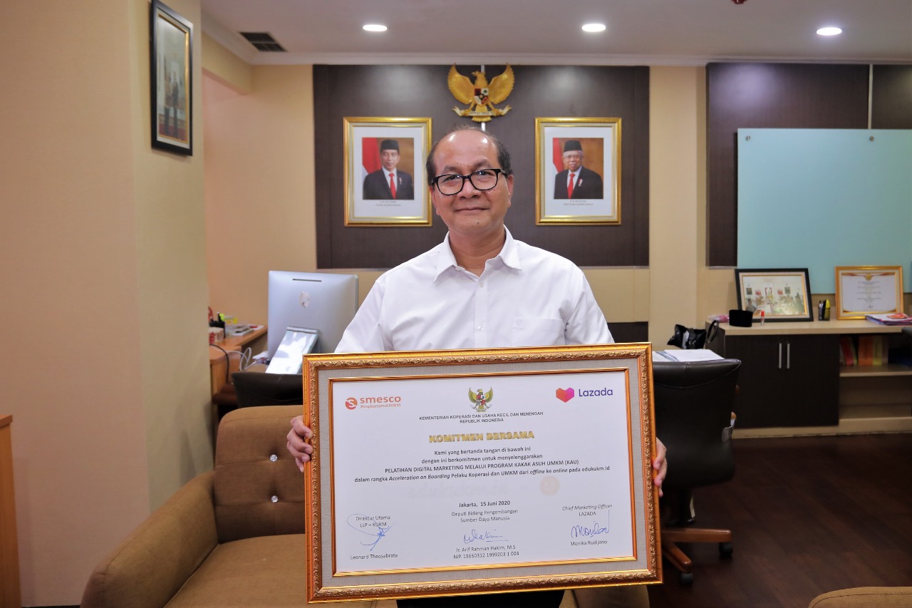 KemenKopUKM Luncurkan KAU Guna Percepat UMKM Go Marketplace