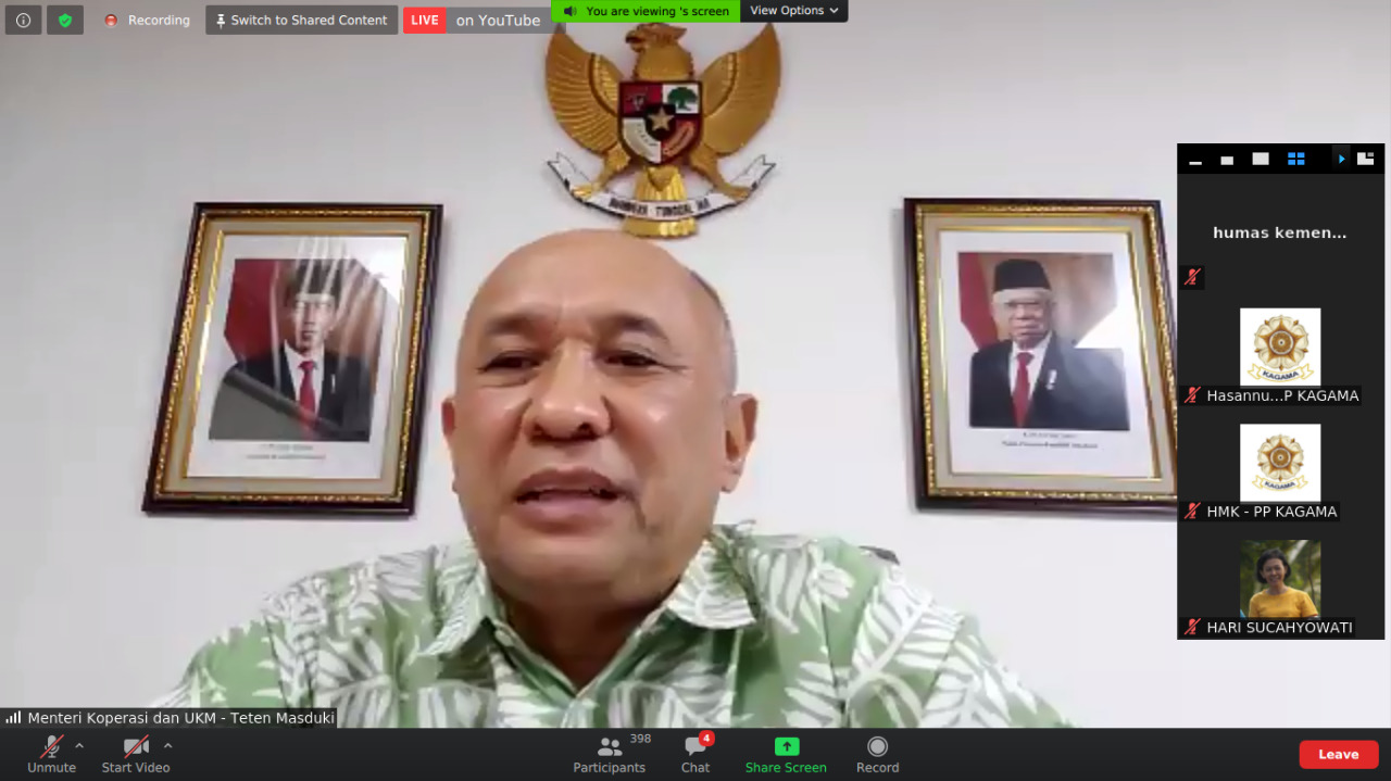 Transformasi Ekonomi Digital bagi UMKM Jadi Prioritas MenkopUKM