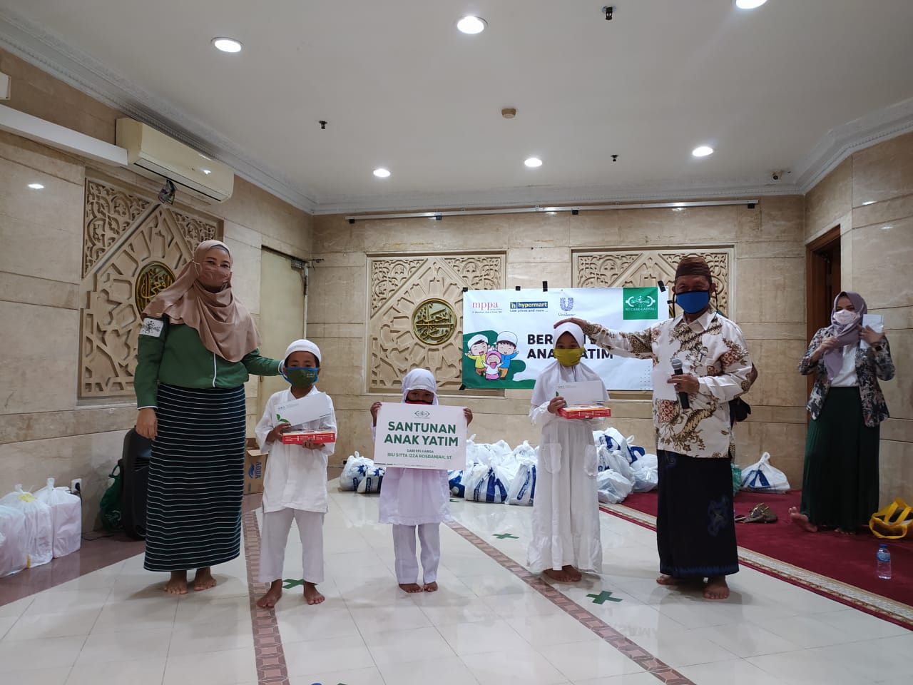 NU Care-LAZISNU Berbagi Bersama Anak Yatim Jakarta