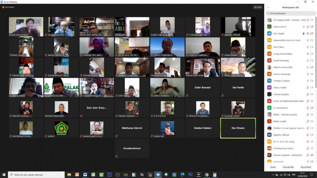 Kemenag Susun Roadmap Penyatuan Kalender Hijriyah