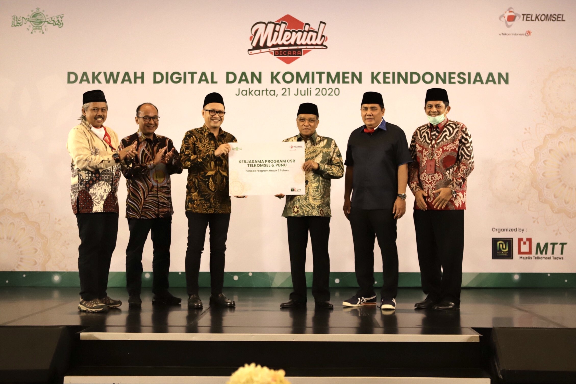 Sinergi Telkomsel-PBNU Hadirkan Program Menjaga Nilai Keindonesiaan dan Kerohanian