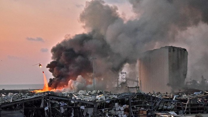 Ledakan Dahsyat di Beirut, KBRI Lebanon Imbau WNI Tetap Waspad