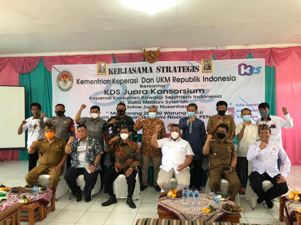 Duha Syariah Bersama Kowargi Siap Bantu Permodalan Warung Kecil