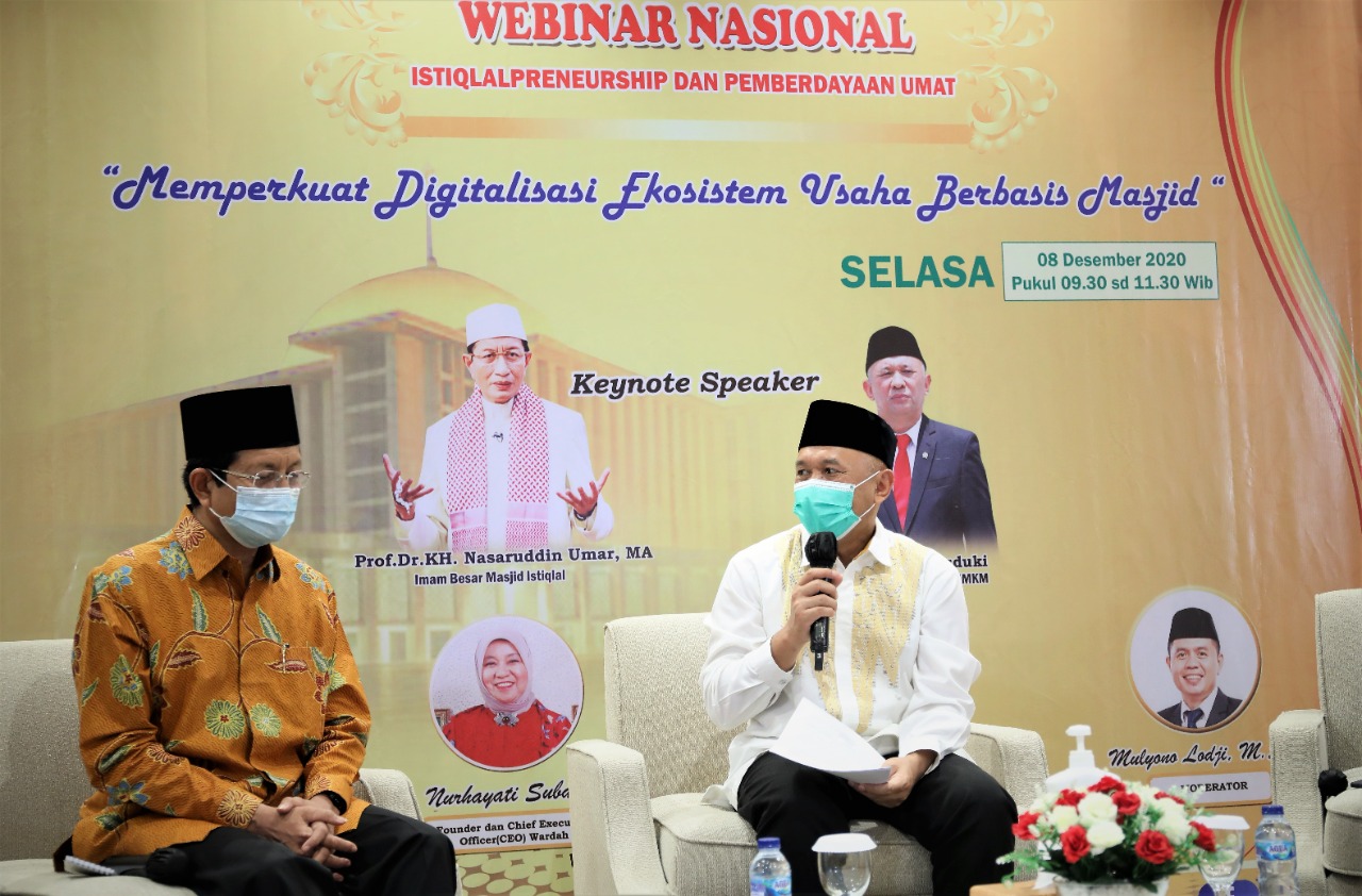 Masjid Diminta Jadi Inkubasi Bisnis Berbasis Teknologi dan Inovasi