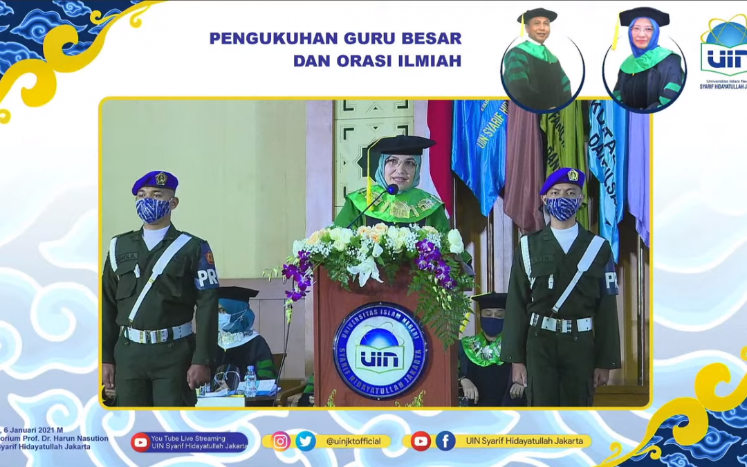 Perkuat SDM, UIN Jakarta Kukuhkan Dua Guru Besar