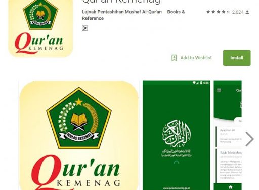 Aplikasi Quran Kemenag di Update, Yuk Intip Fitur Terbarunya !
