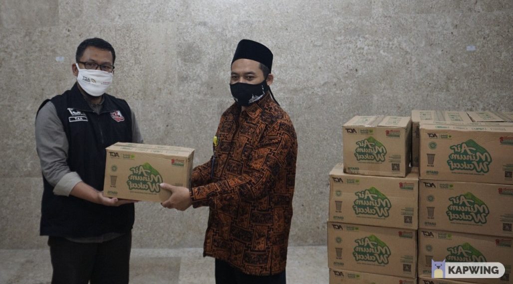 Air Minum Wakaf Siap Dukung Aktivitas Ramadan di Masjid Istiqlal