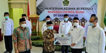 Aksi Peduli, Kemenag Salurkan Rp325 Juta untuk Korban Gempa Malang